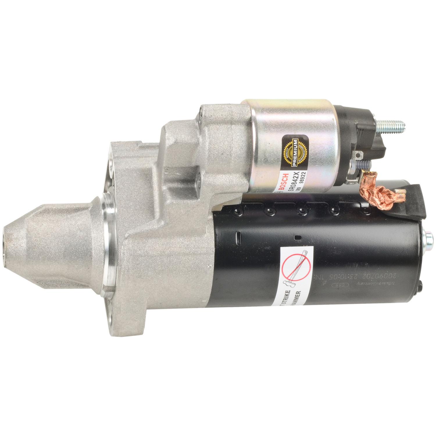 Bosch SR0842X - Starter Motor Bosch SR0842X Starter Motor product image 2 of 5