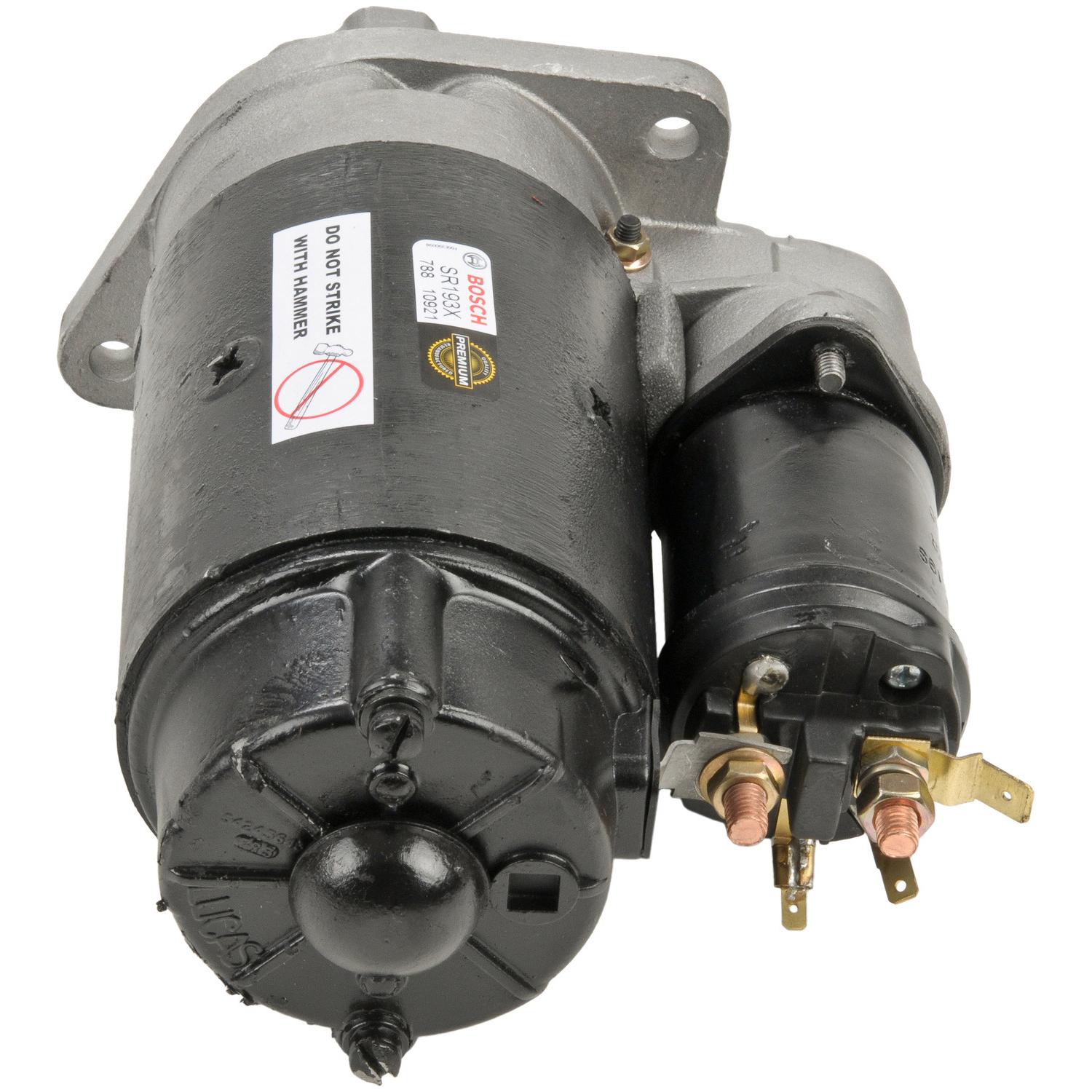 Bosch SR193X - Starter Motor Bosch SR193X Starter Motor product image 4 of 5