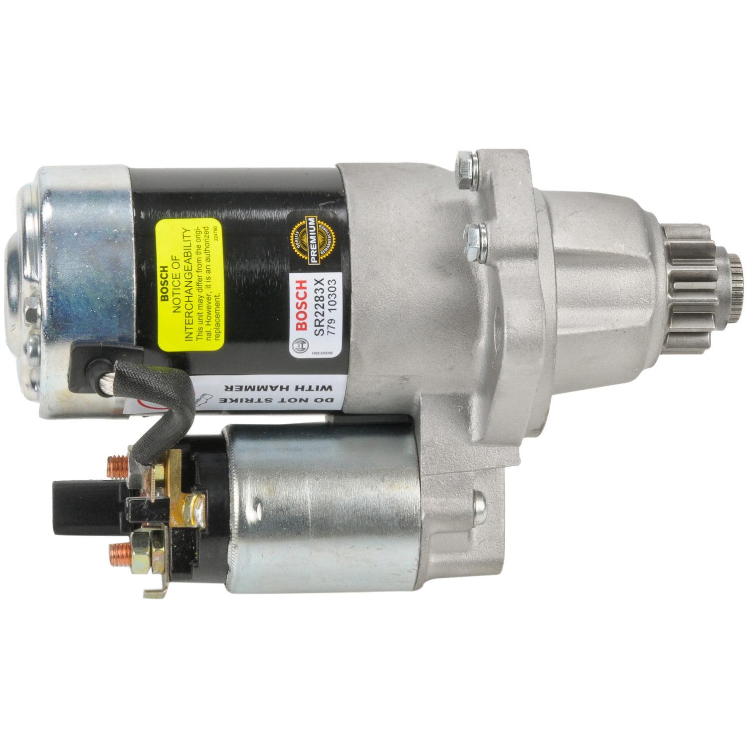 Bosch SR2283X Starter Motor product image 1 of 5
