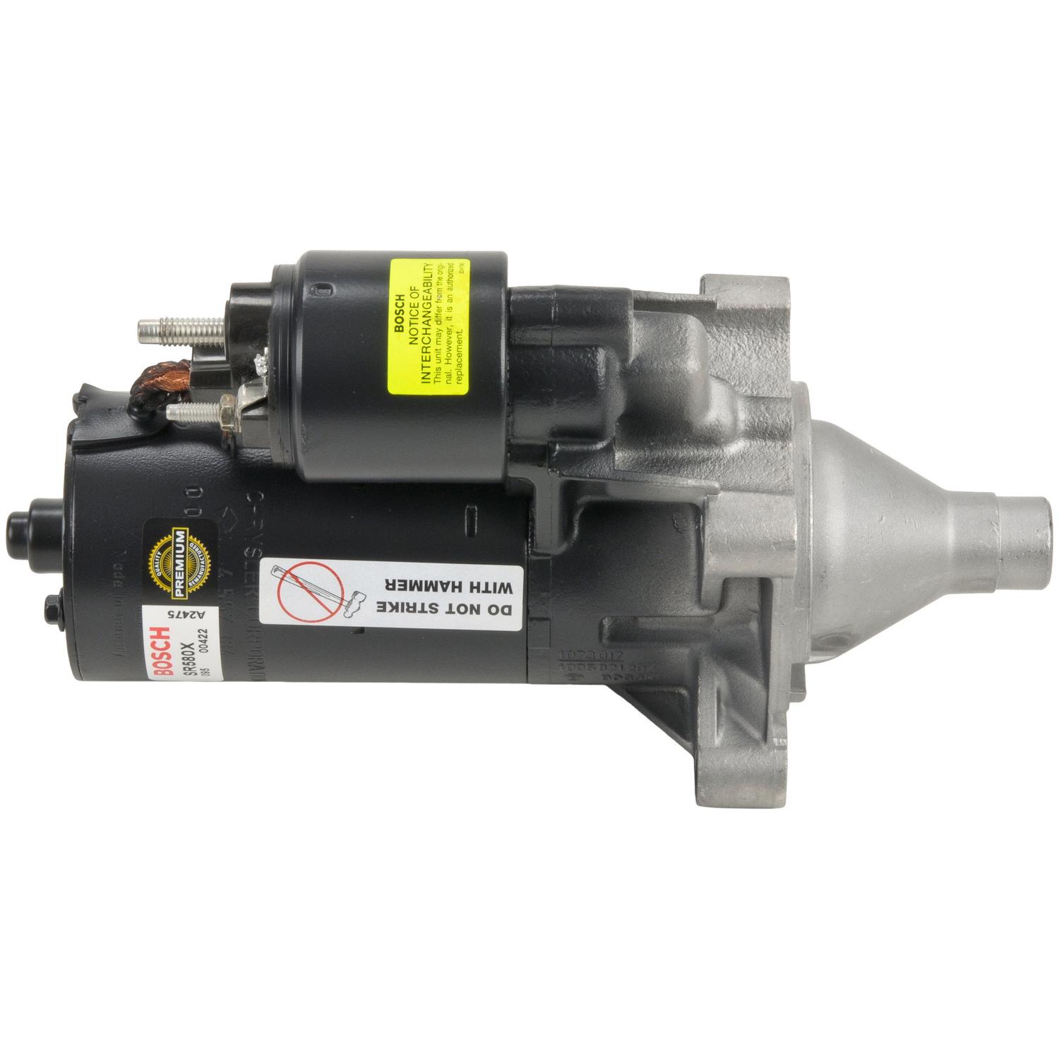 Bosch SR580X - Starter Motor Bosch SR580X Starter Motor product image 1 of 5