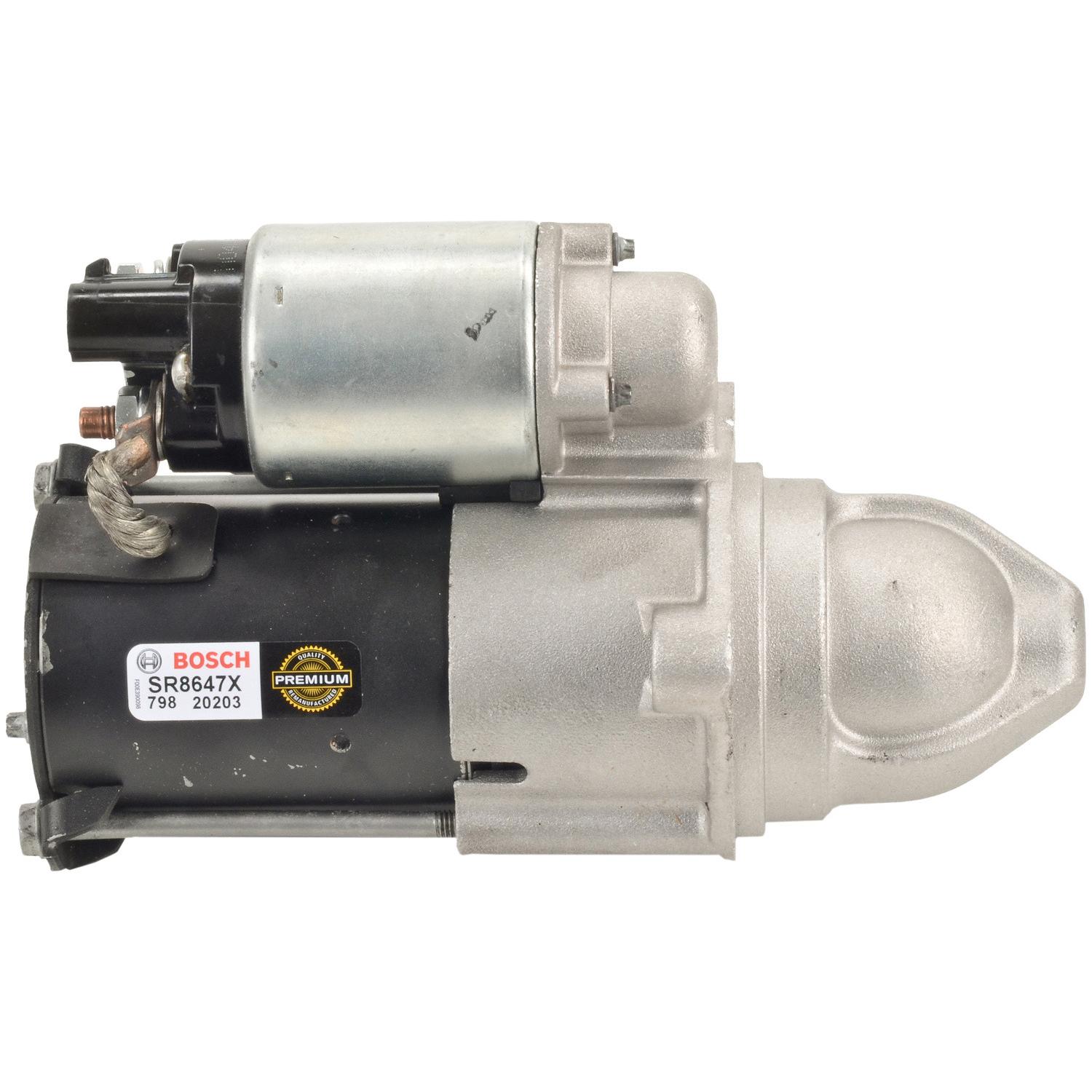 Bosch SR8647X - Starter Motor Bosch SR8647X Starter Motor product image 1 of 5