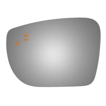 Burco 4544B - Door Mirror Glass Burco 4544B Door Mirror Glass product image 1 of 1