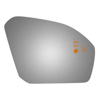 Burco 5708BC Door Mirror Glass product image 1 of 1