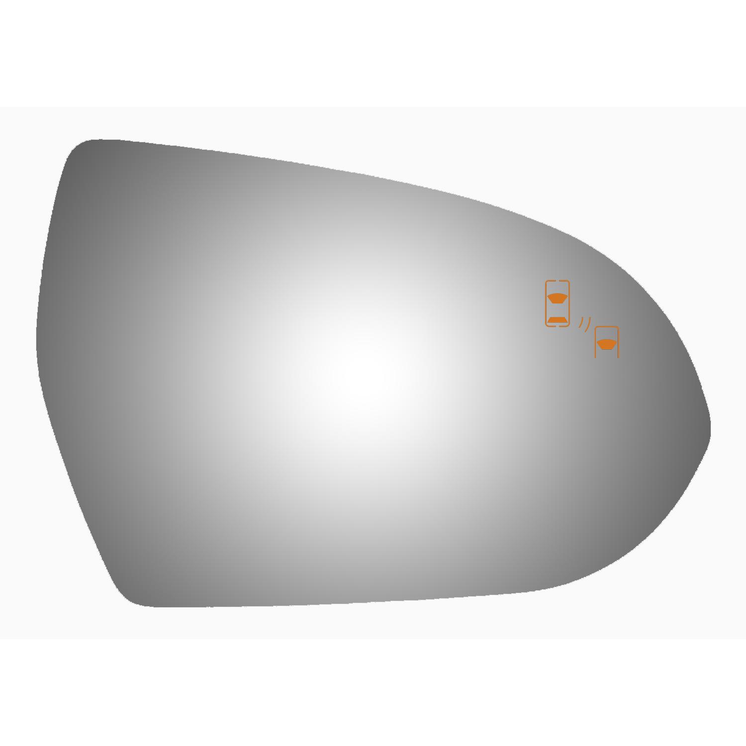 Burco 5723BC Door Mirror Glass product image 1 of 1