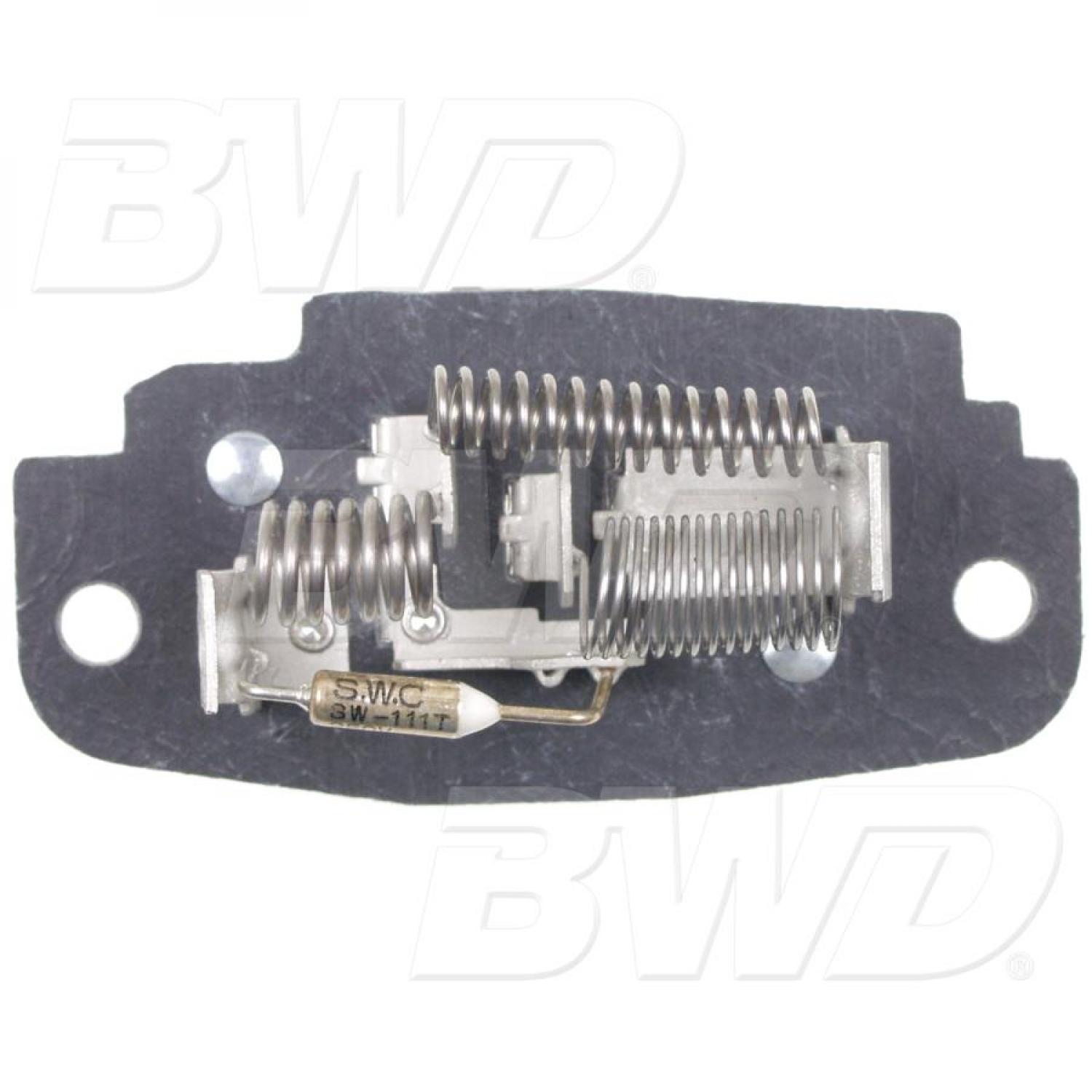 BWD RU1098 - HVAC Blower Motor Resistor BWD RU1098 HVAC Blower Motor Resistor product image 1 of 8