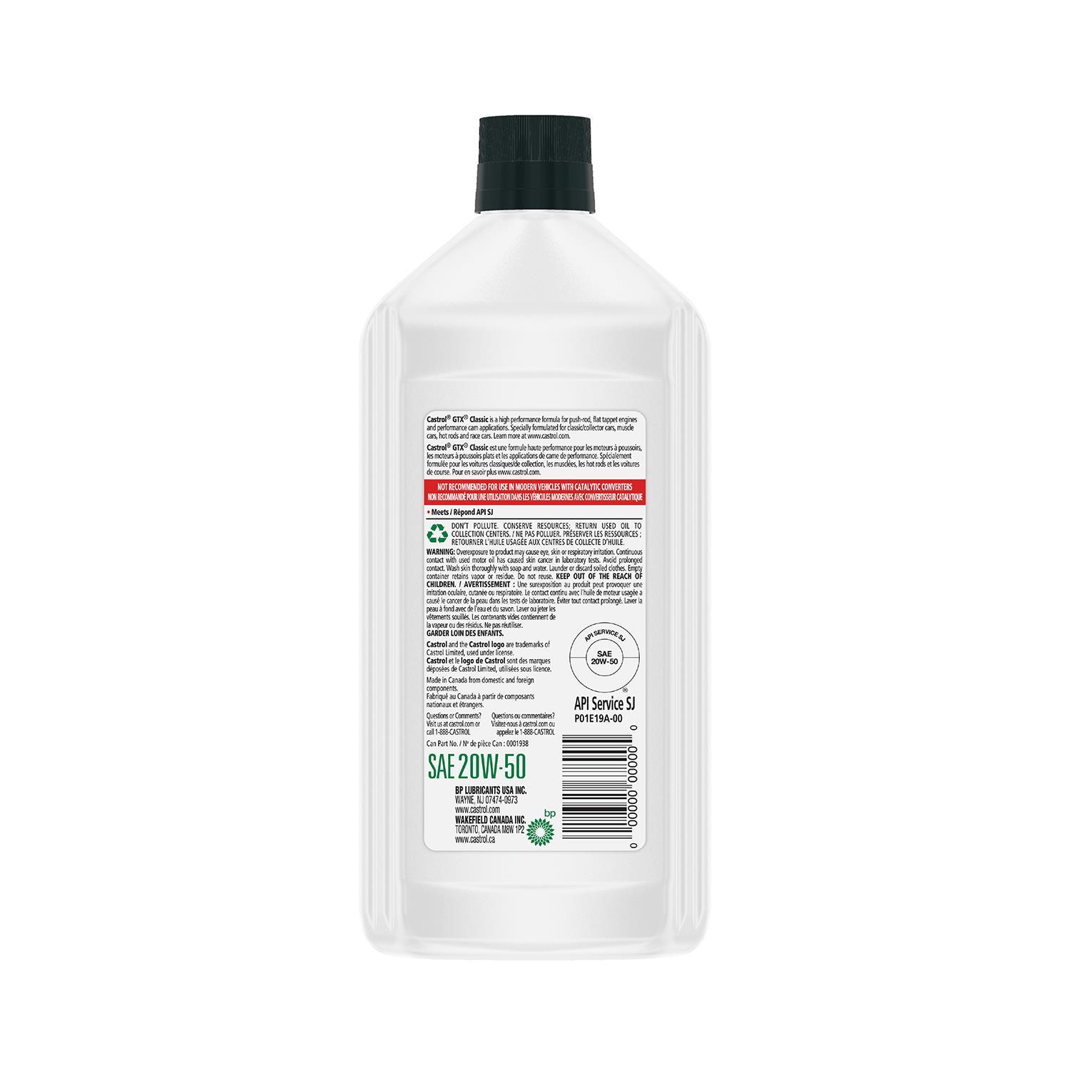Castrol 0001938 - Engine Oil Castrol 0001938 Engine Oil product image 1 of 2
