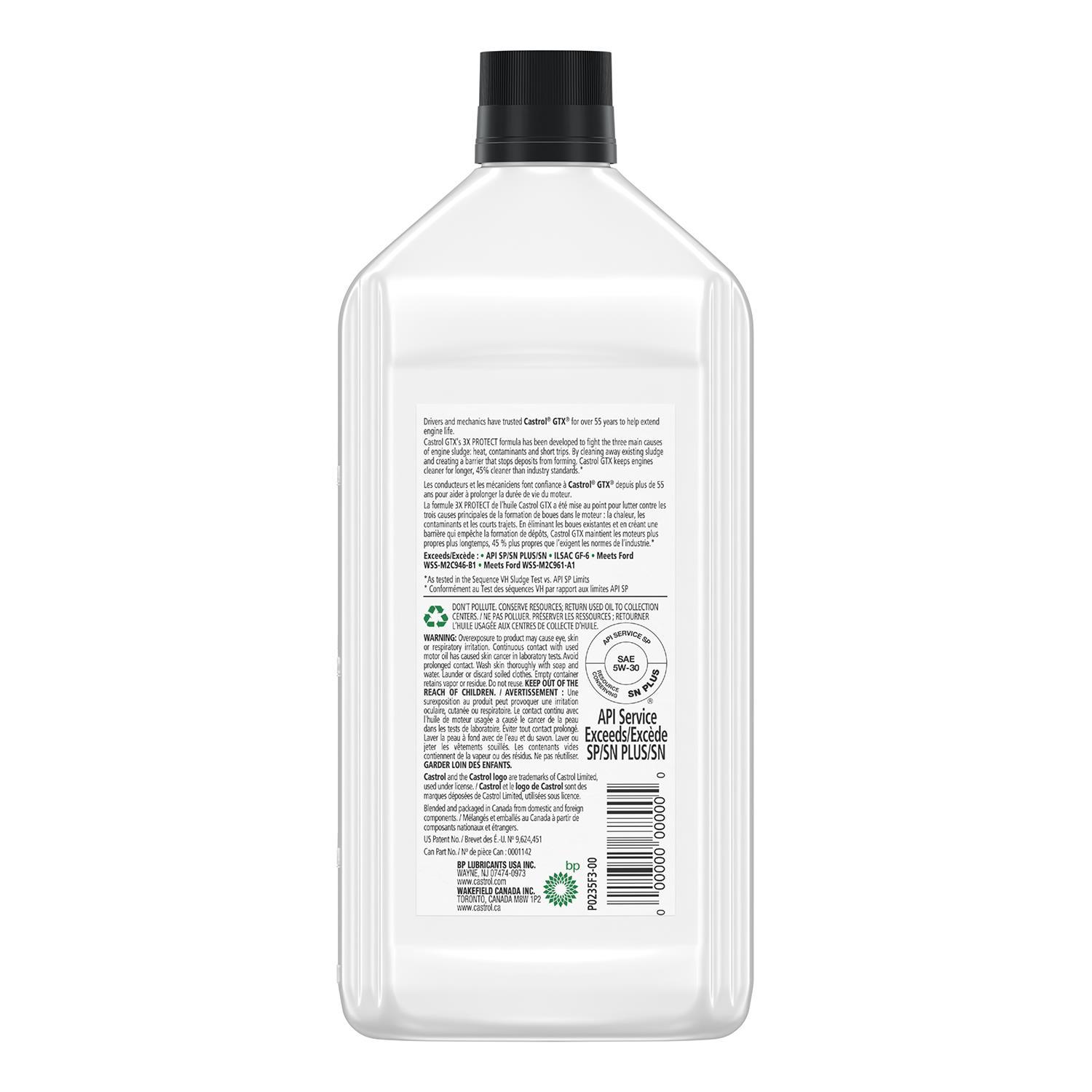 Castrol 001142 - Motor Oil Castrol 001142 Motor Oil product image 2 of 2