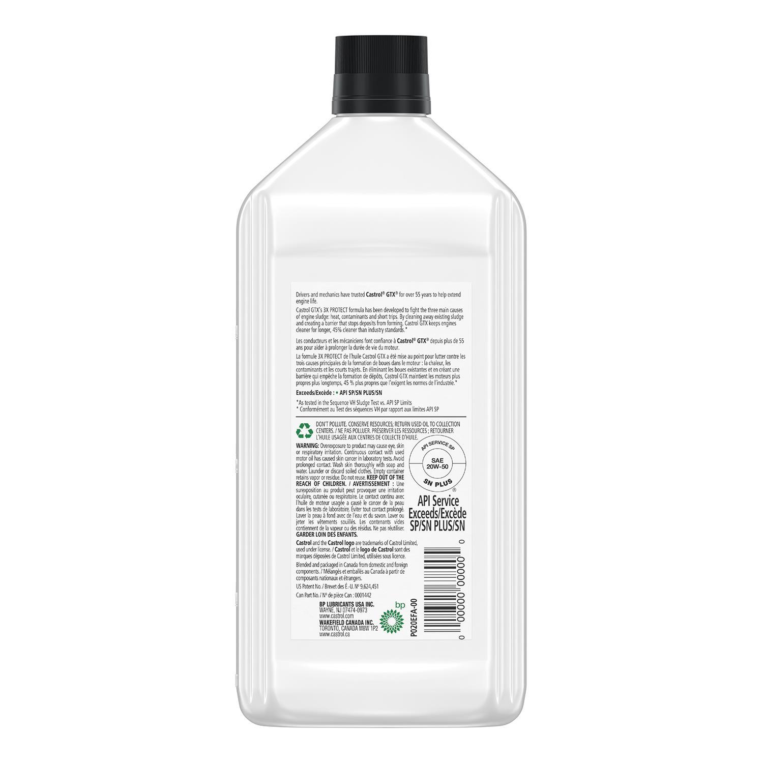 Castrol 001442 - Motor Oil Castrol 001442 Motor Oil product image 2 of 2