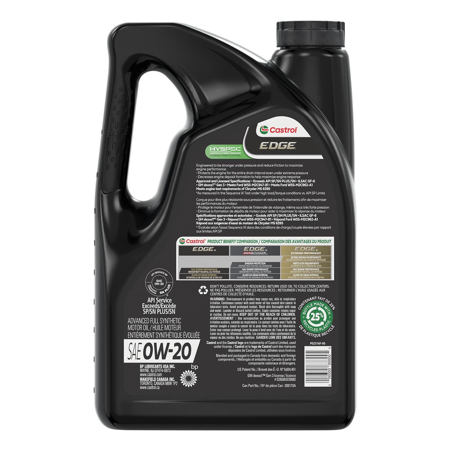 Castrol 020173A - Engine Oil Castrol 020173A Engine Oil product image 1 of 2