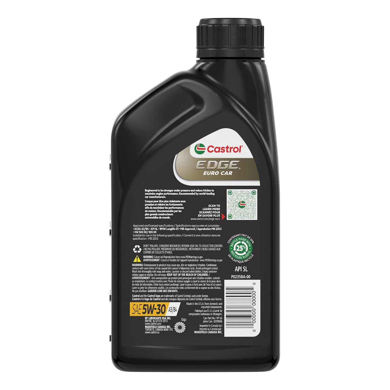 Castrol 0209566 - Engine Oil Castrol 0209566 Engine Oil product image 1 of 2
