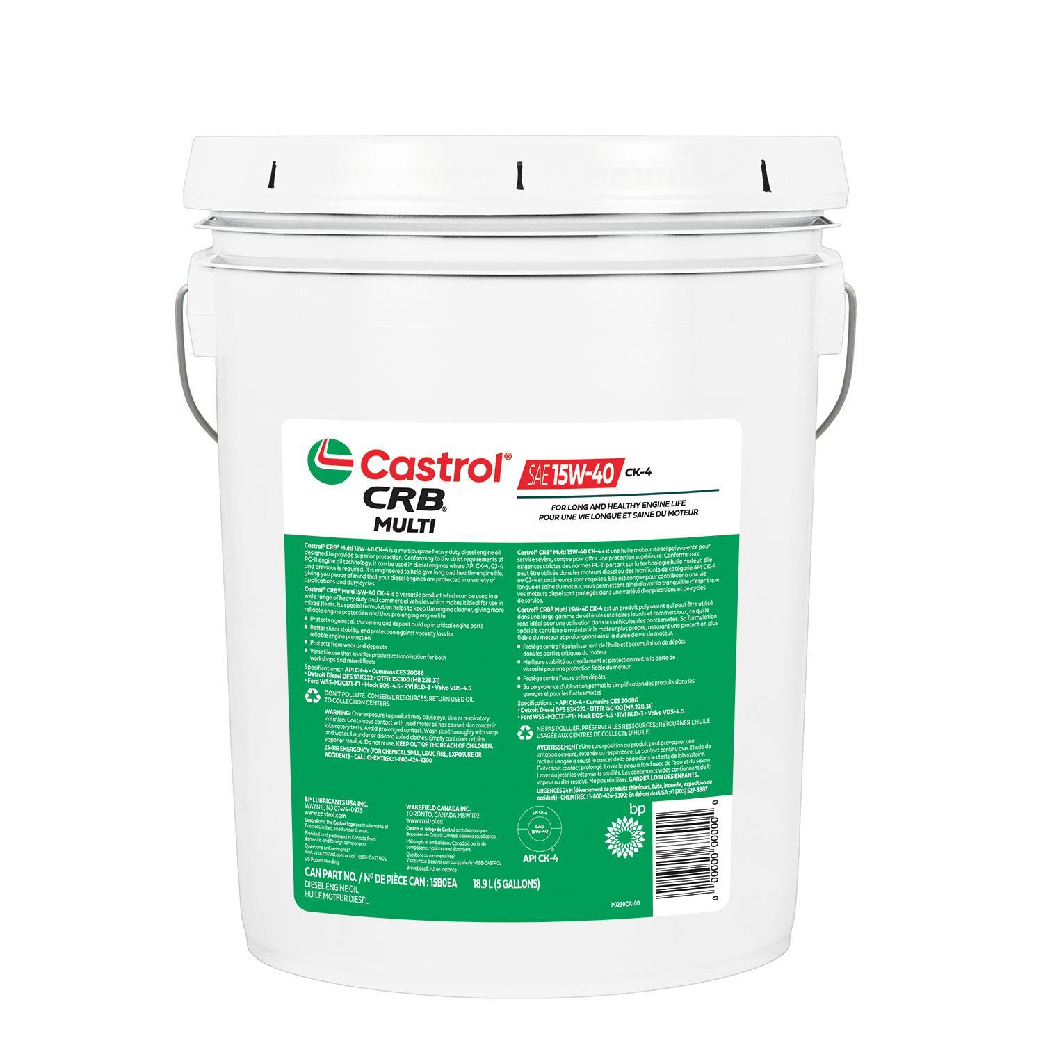 Castrol 15B0EA - Engine Oil Castrol 15B0EA Engine Oil product image 1 of 2