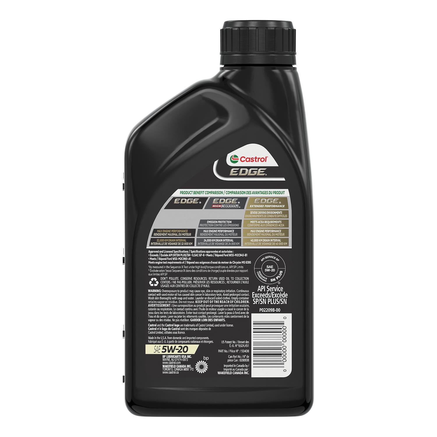 Castrol 200938 - Motor Oil Castrol 200938 Motor Oil product image 2 of 2