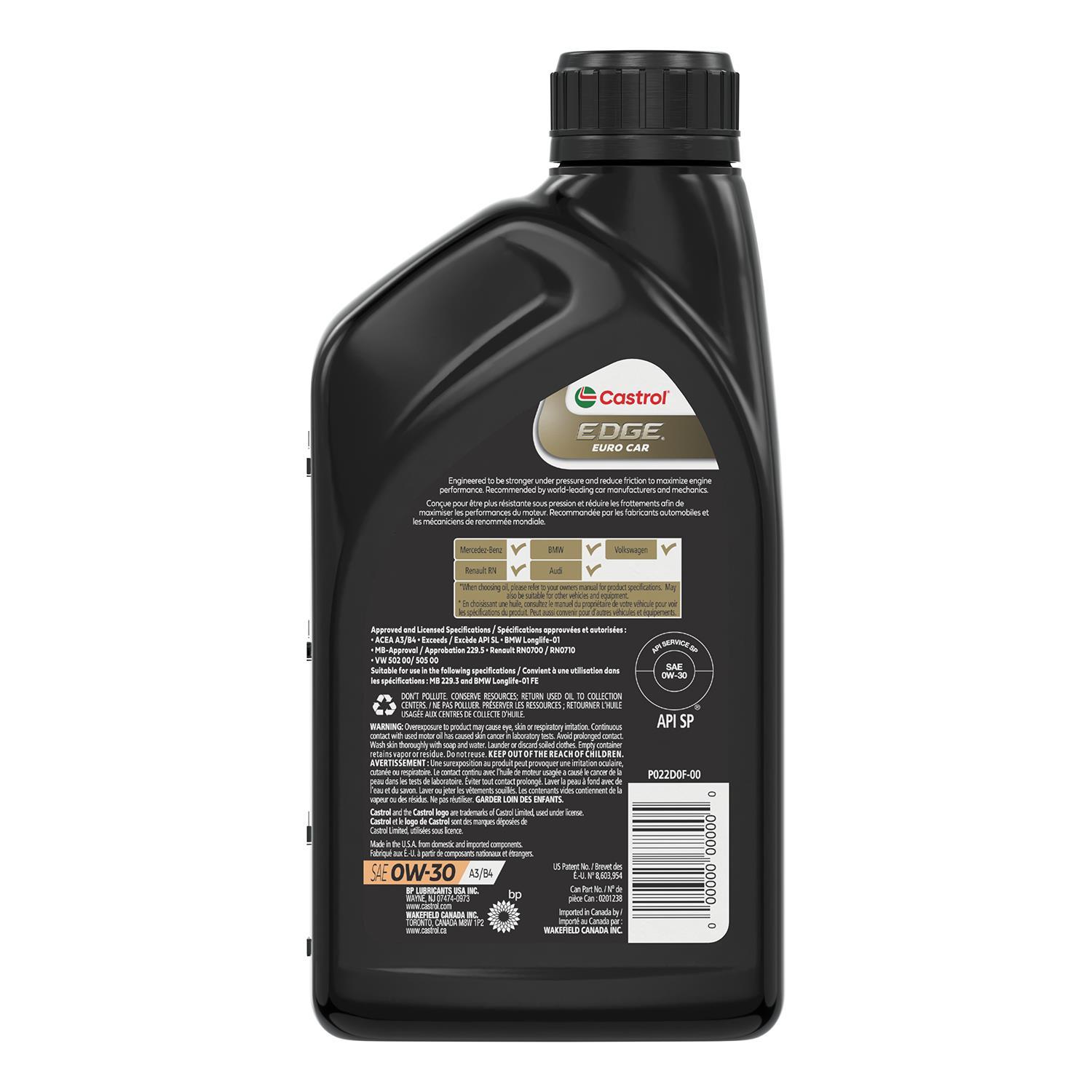 Castrol 201238 - Motor Oil Castrol 201238 Motor Oil product image 2 of 2