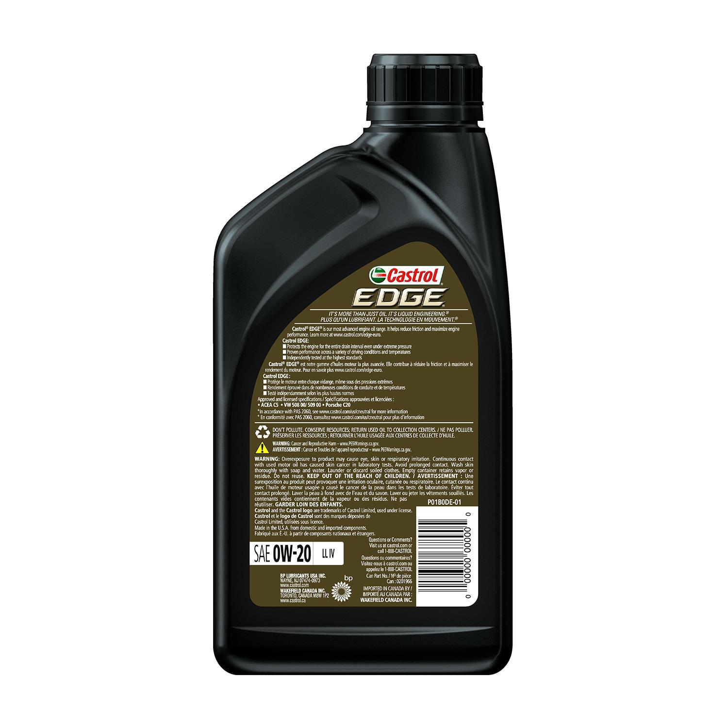 Castrol 201966 - Motor Oil Castrol 201966 Motor Oil product image 2 of 2