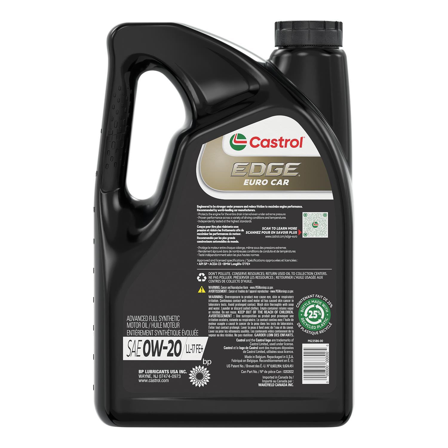 Castrol 202832 - Motor Oil Castrol 202832 Motor Oil product image 2 of 2