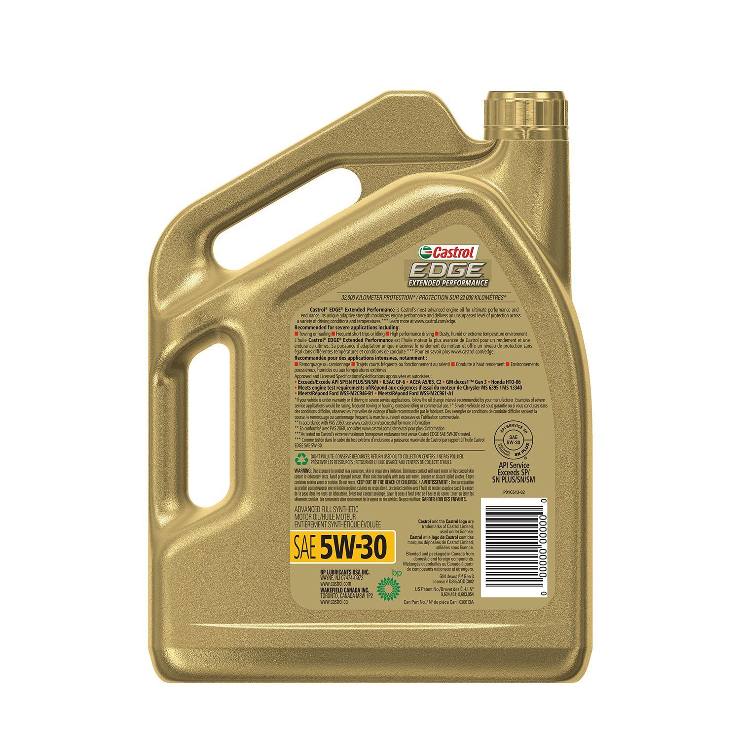 Castrol 20613A - Motor Oil Castrol 20613A Motor Oil product image 2 of 2