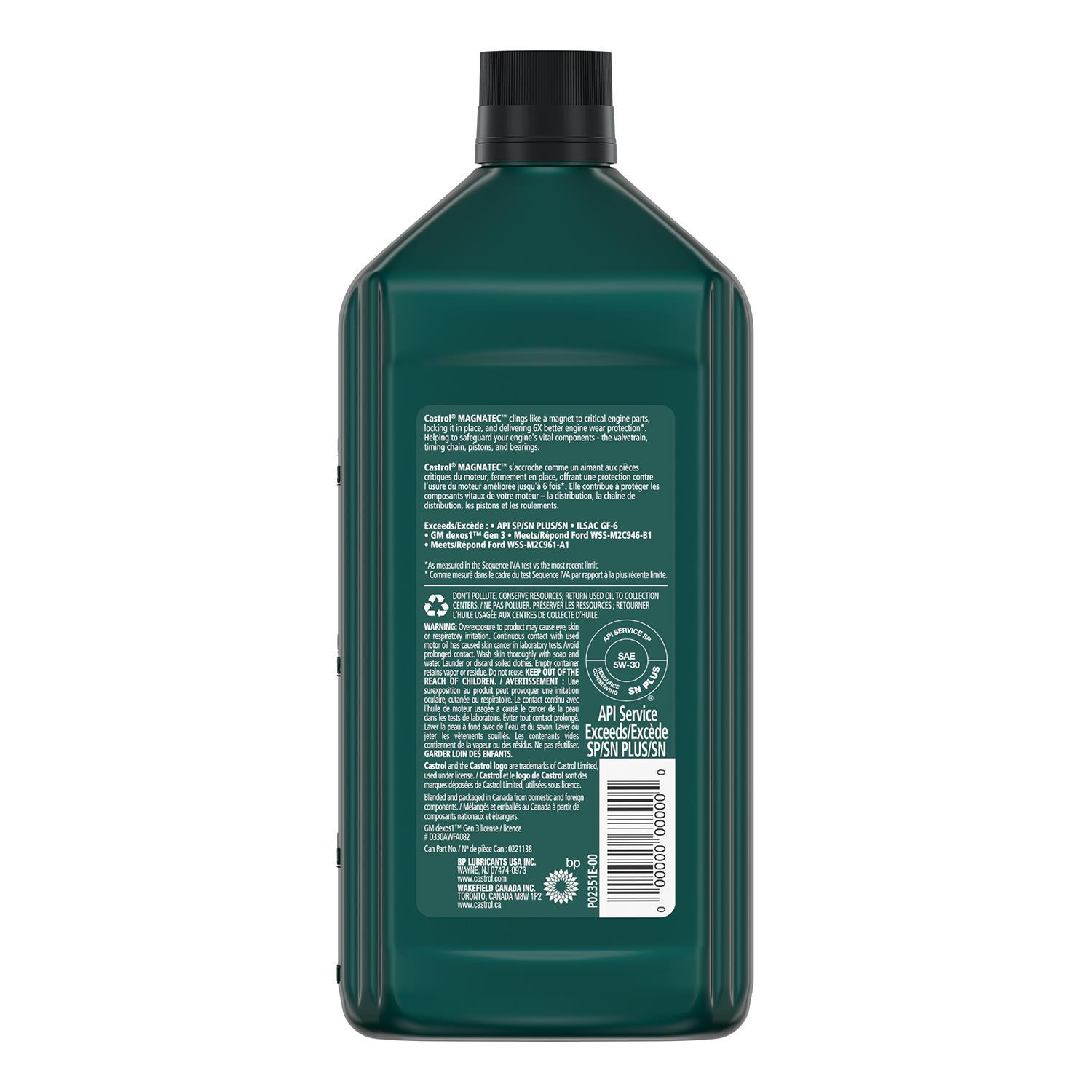 Castrol 221138 - Engine Oil Castrol 221138 Engine Oil product image 2 of 2