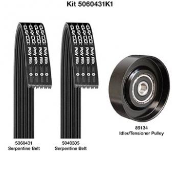 Dayco 5060431K1 Serpentine Belt Drive Component Kit product image 1 of 1