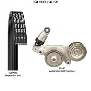 Dayco 5060840K2 Serpentine Belt Drive Component Kit product image 1 of 1
