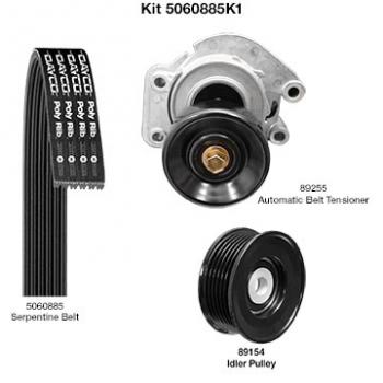 Dayco 5060885K1 Serpentine Belt Drive Component Kit product image 1 of 1