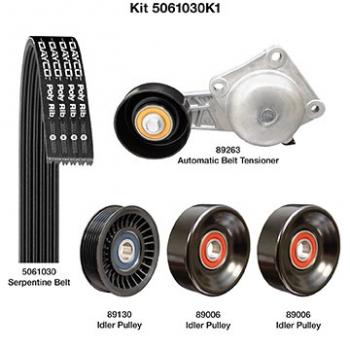 Dayco 5061030K1 Serpentine Belt Drive Component Kit product image 1 of 1