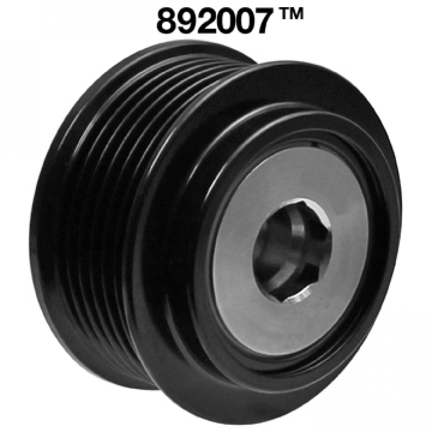 Dayco 892007 - Alternator Decoupler Pulley Dayco 892007 Alternator Decoupler Pulley product image 2 of 2