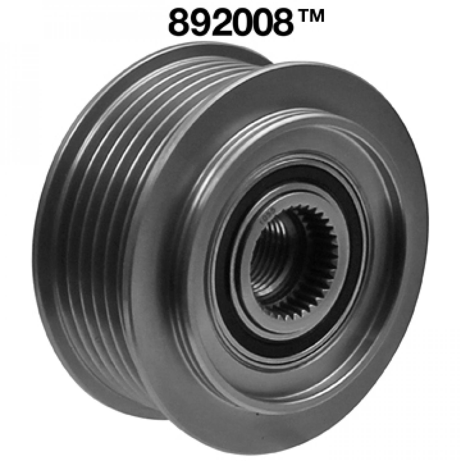 Dayco 892008 Alternator Decoupler Pulley product image 1 of 2