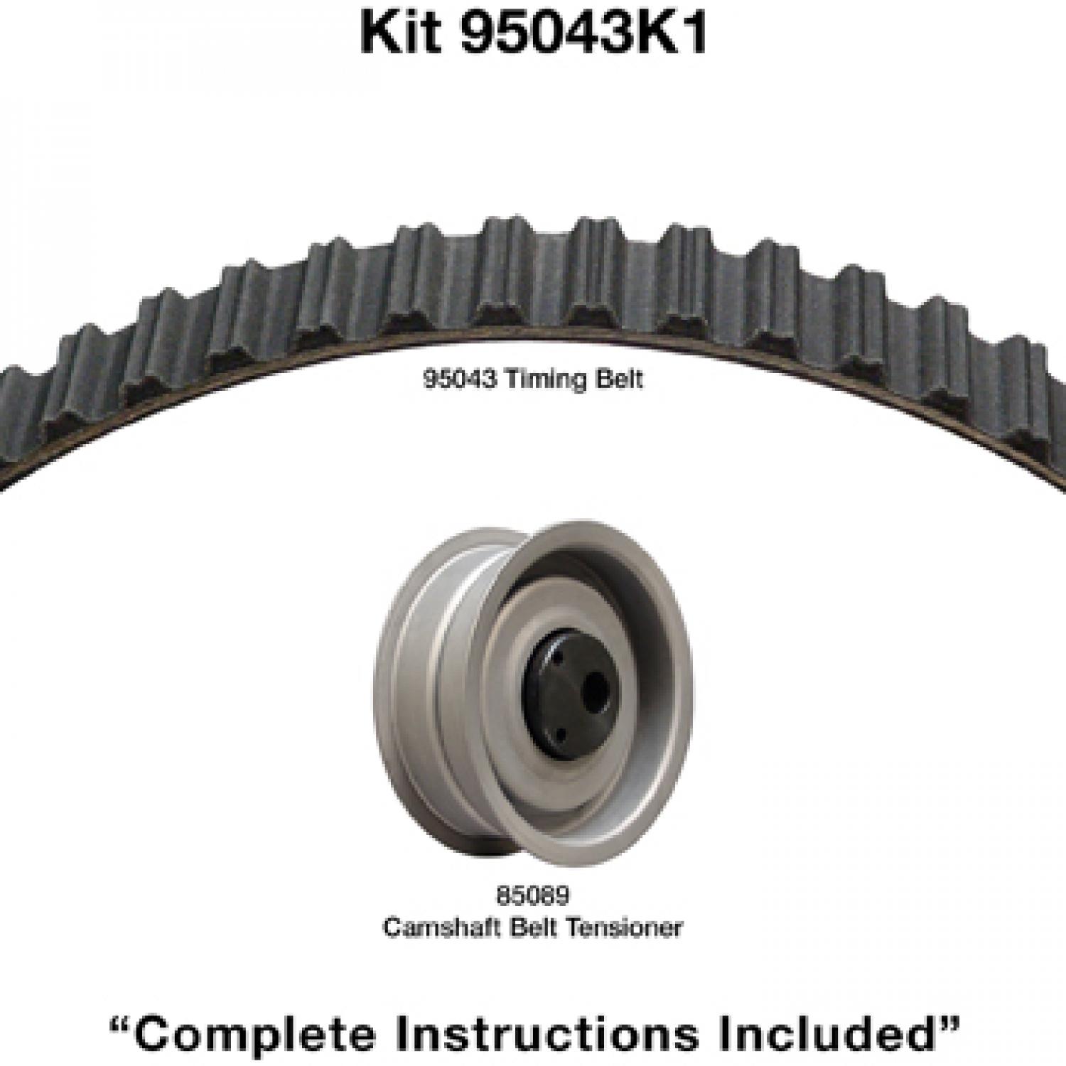 Dayco 95043K1 - Engine Timing Belt Kit Dayco 95043K1 Engine Timing Belt Component Kit product image 1 of 1
