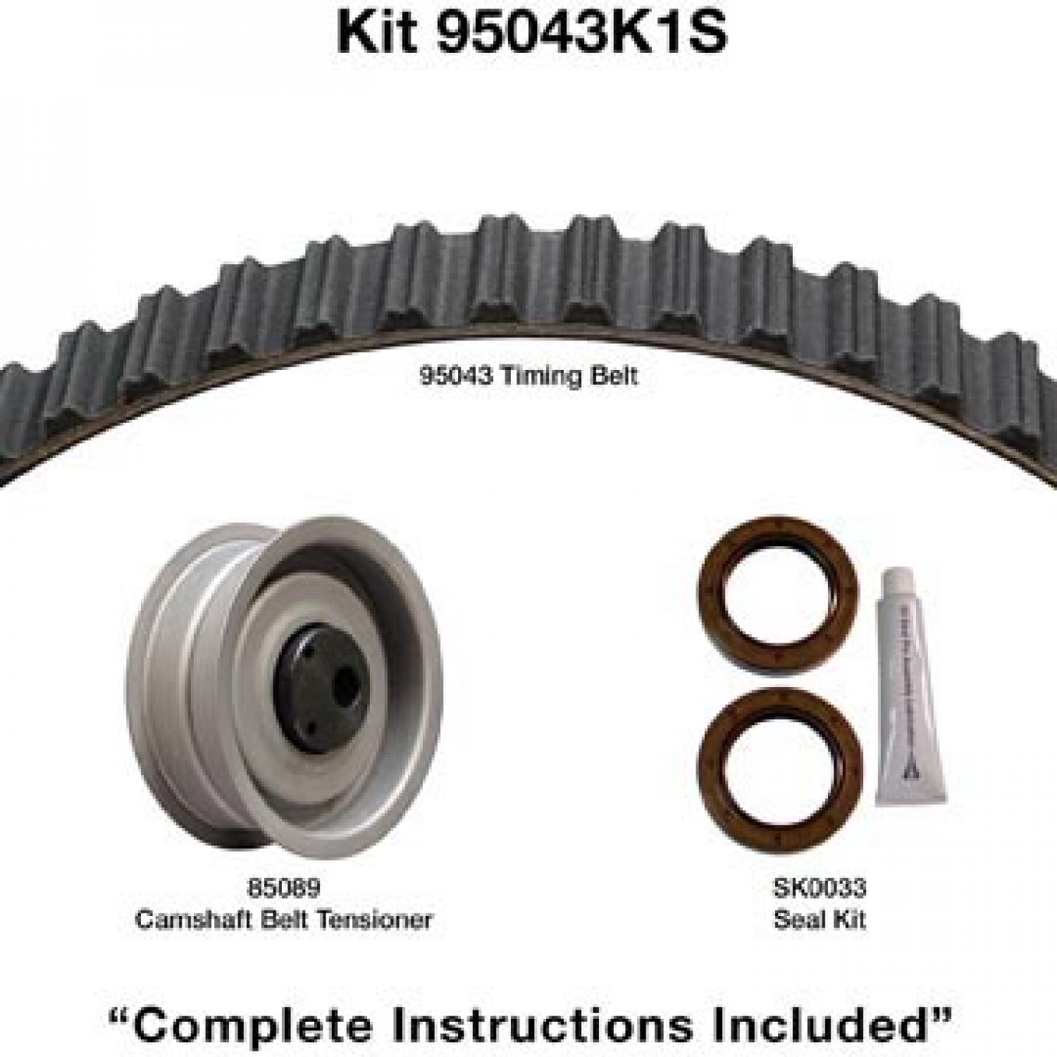 Dayco 95043K1S - Engine Timing Belt Kit Dayco 95043K1S Engine Timing Belt Kit product image 1 of 1