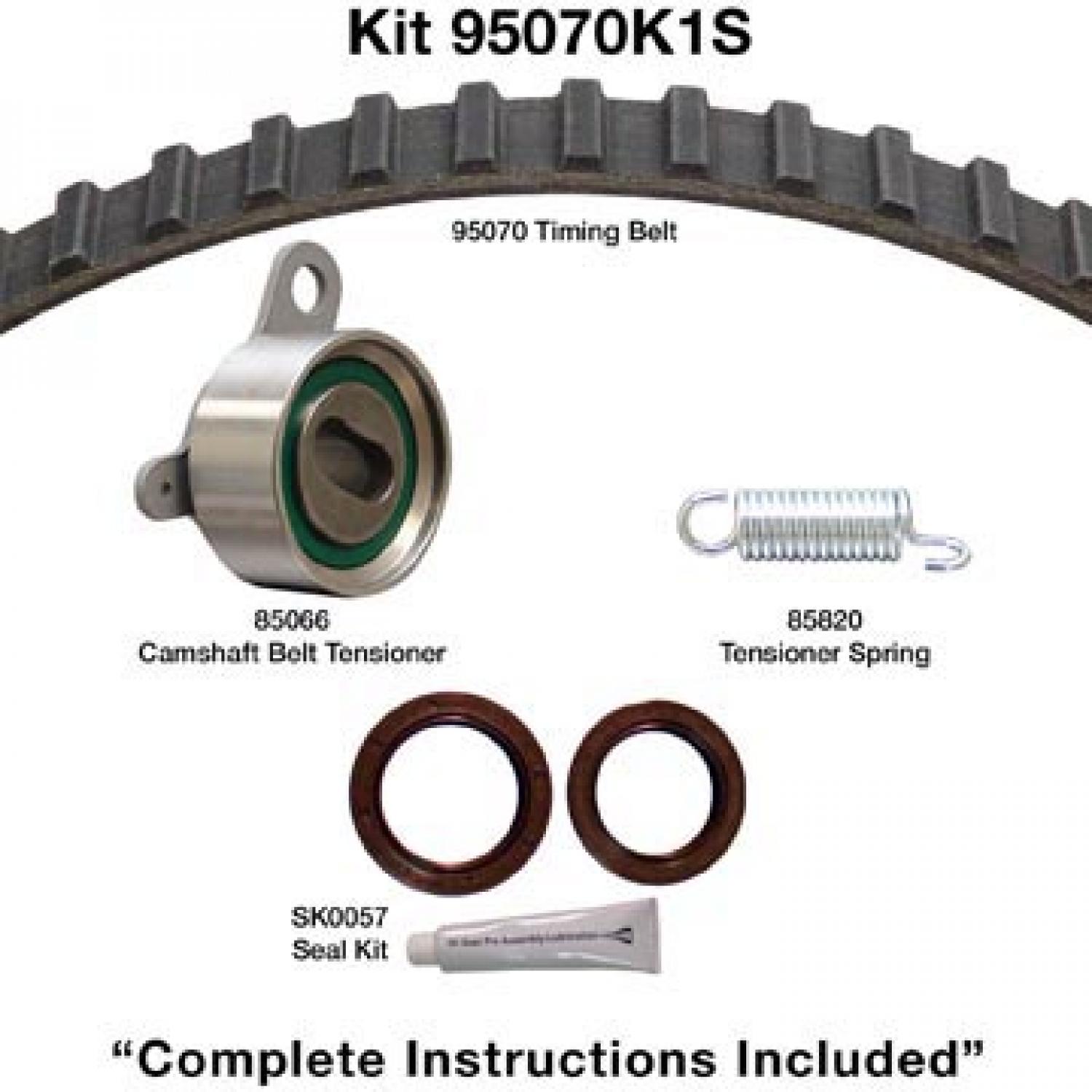 Dayco 95070K1S - Engine Timing Belt Kit Dayco 95070K1S Engine Timing Belt Kit product image 1 of 1