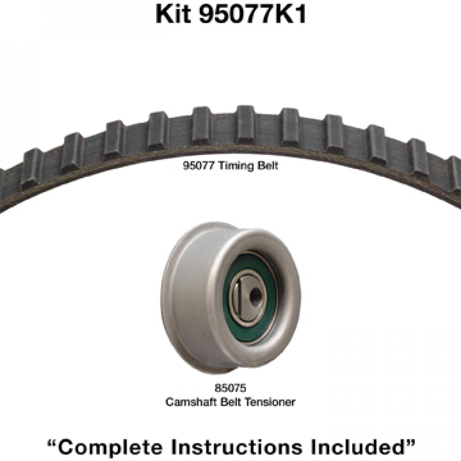Dayco 95077K1 - Engine Timing Belt Kit Dayco 95077K1 Engine Timing Belt Component Kit product image 1 of 1