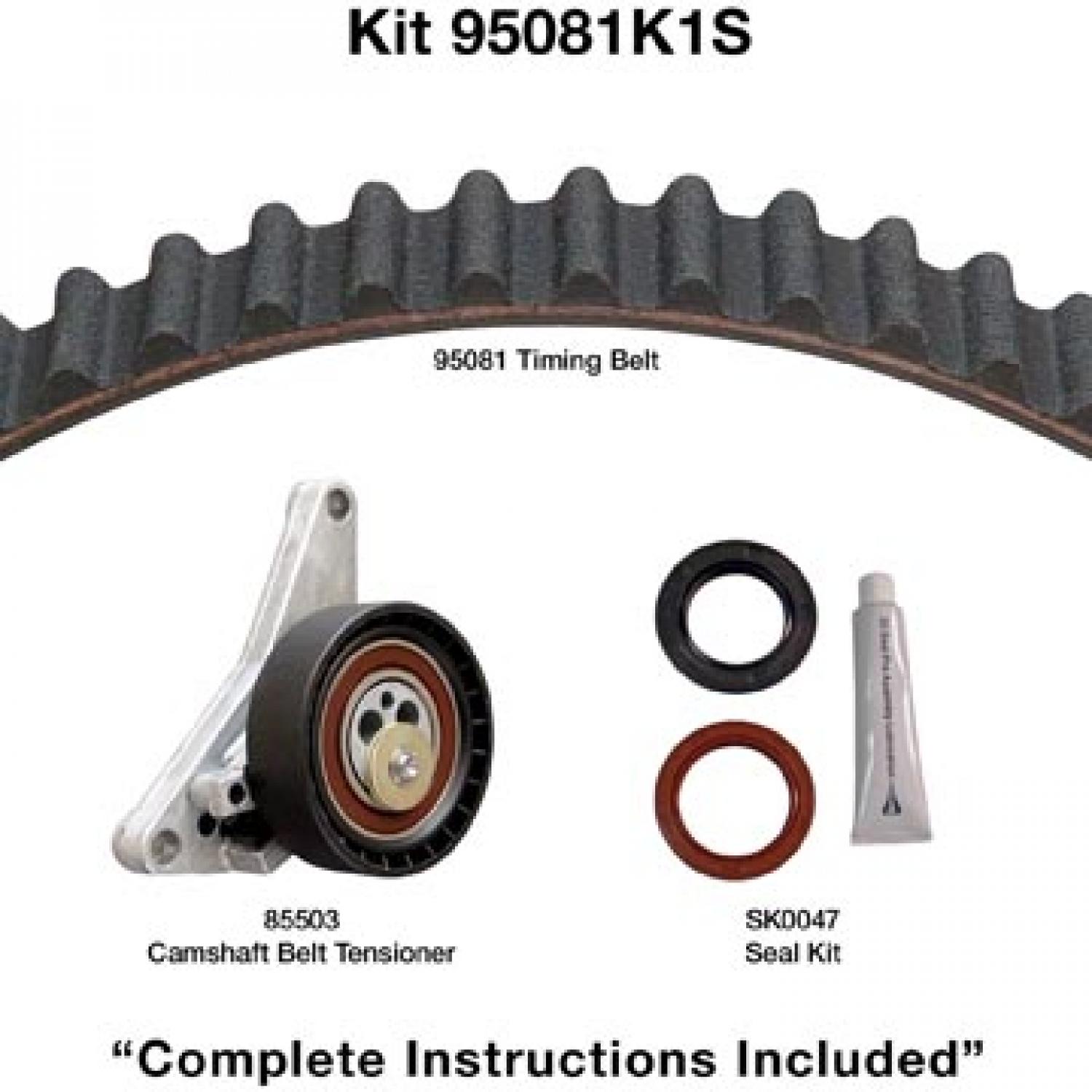 Dayco 95081K1S - Engine Timing Belt Kit Dayco 95081K1S Engine Timing Belt Kit product image 1 of 1