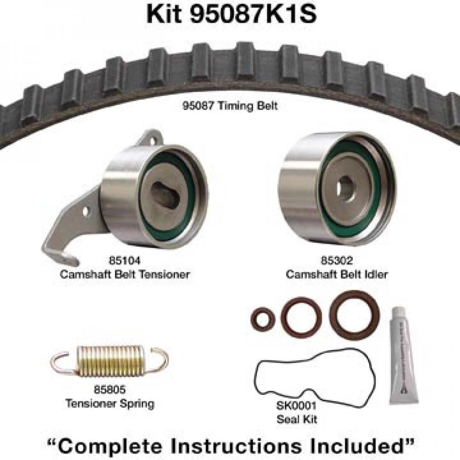 Dayco 95087K1S - Engine Timing Belt Kit Dayco 95087K1S Engine Timing Belt Kit product image 1 of 1