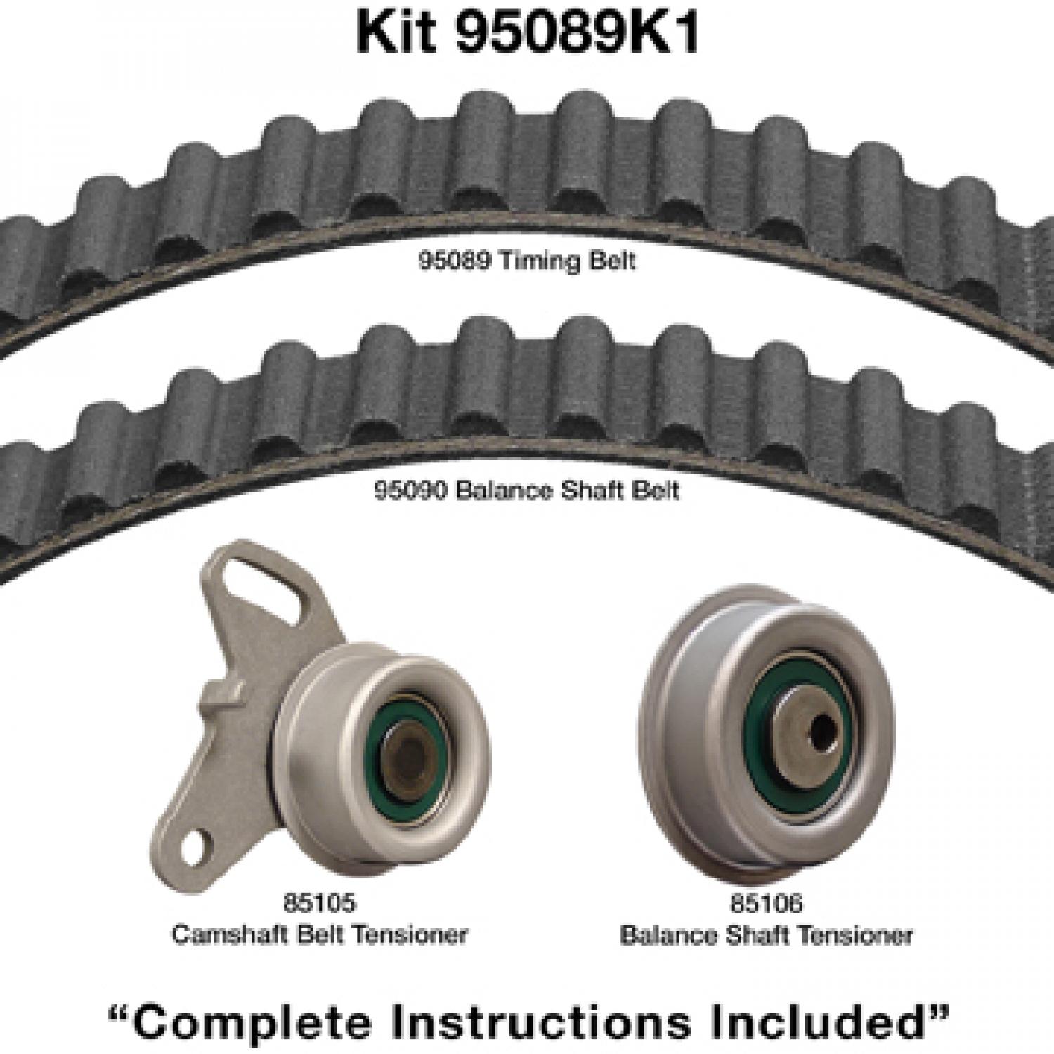 Dayco 95089K1 Engine Timing Belt Component Kit product image 1 of 1
