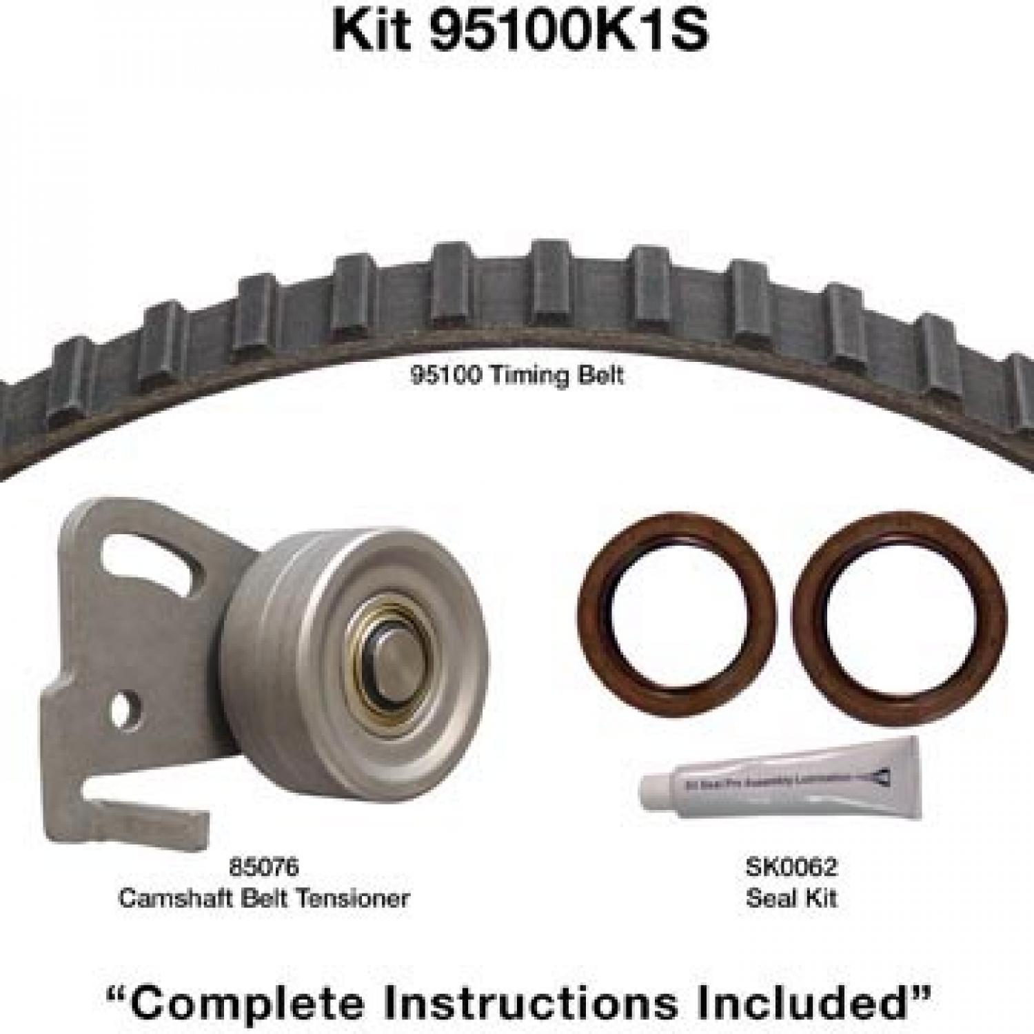 Dayco 95100K1S - Engine Timing Belt Kit Dayco 95100K1S Engine Timing Belt Kit product image 1 of 1