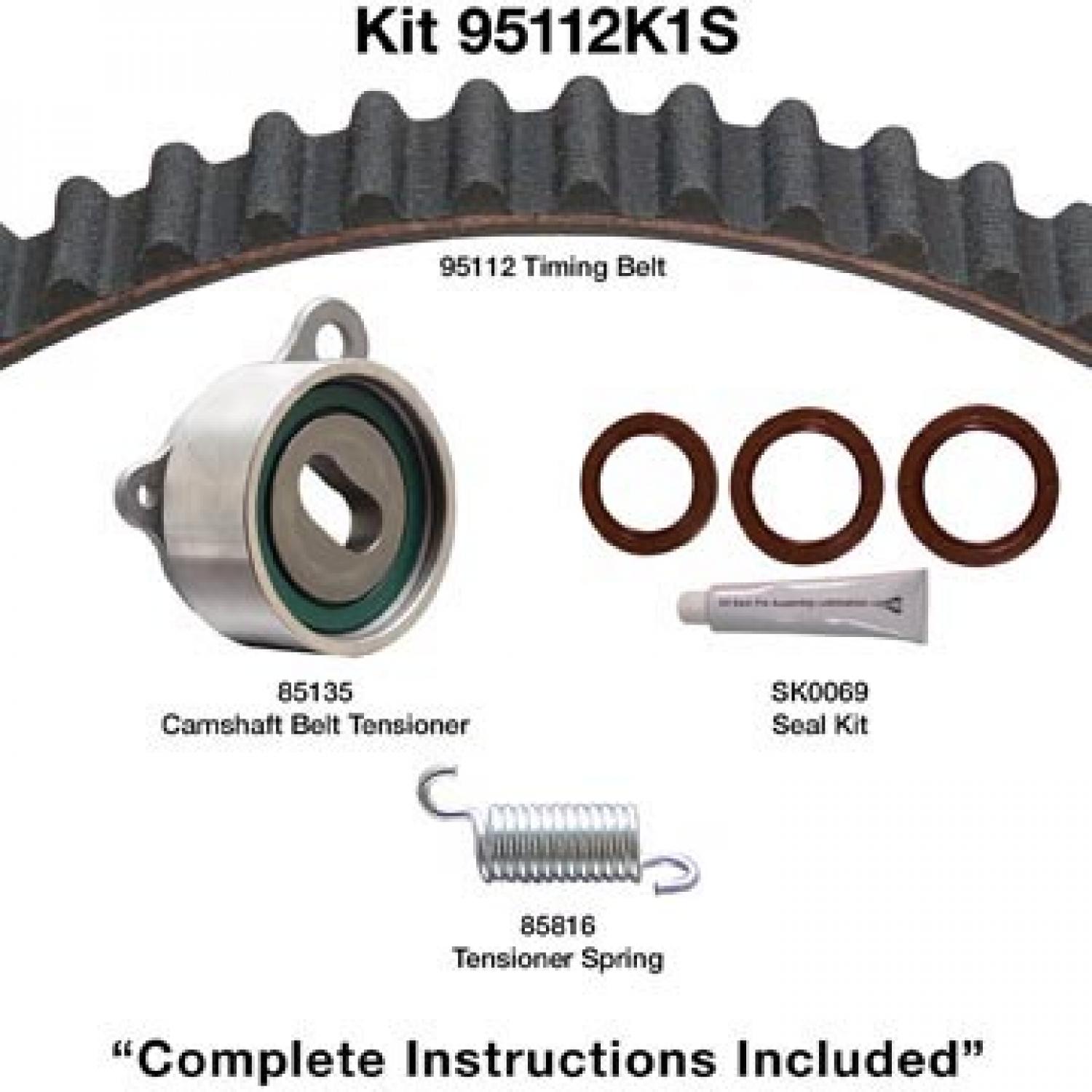 Dayco 95112K1S - Engine Timing Belt Kit Dayco 95112K1S Engine Timing Belt Kit product image 1 of 1
