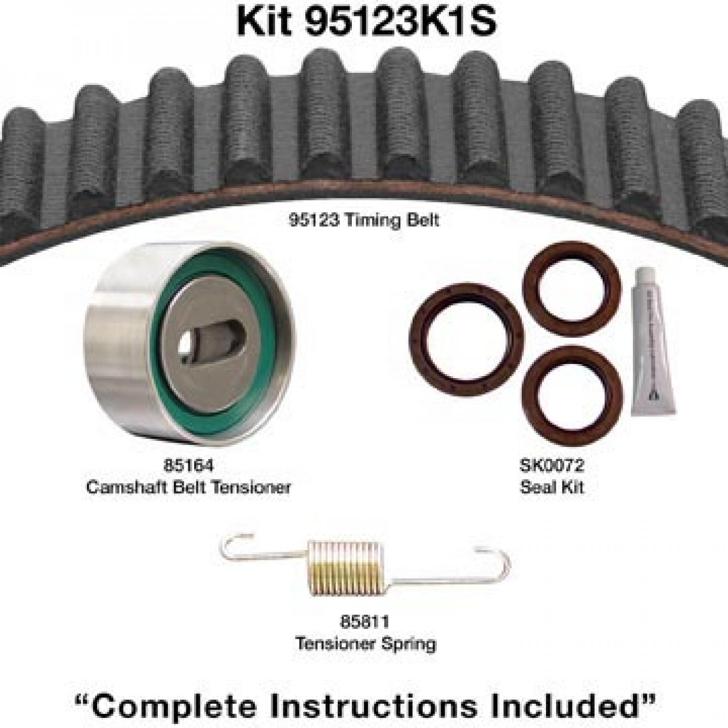Dayco 95123K1S - Engine Timing Belt Kit Dayco 95123K1S Engine Timing Belt Kit product image 1 of 1