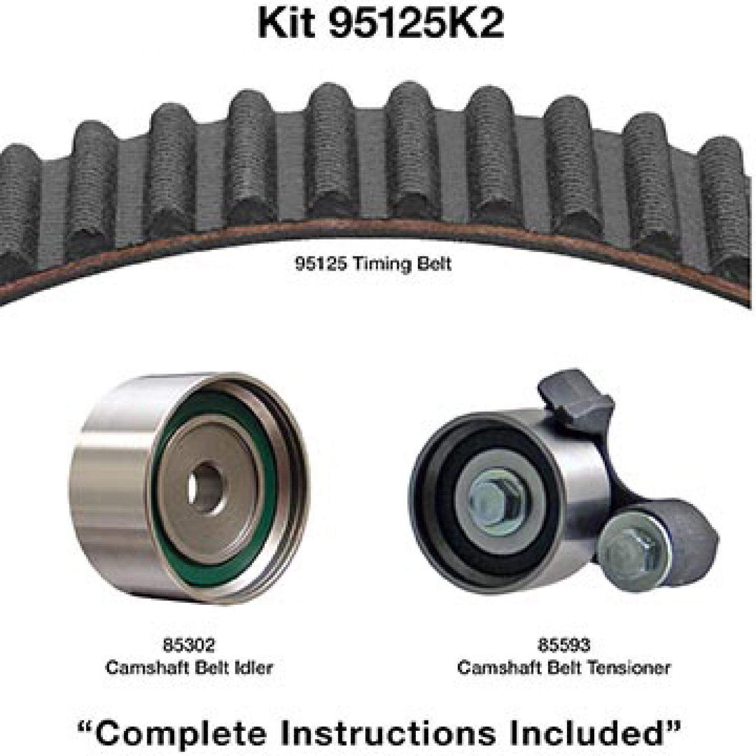 Dayco 95125K2 Engine Timing Belt Component Kit product image 1 of 1