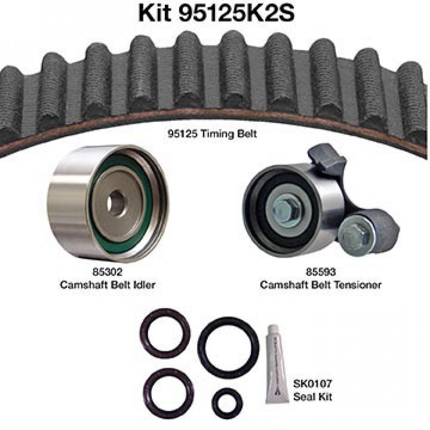 Dayco 95125K2S Engine Timing Belt Kit product image 1 of 1