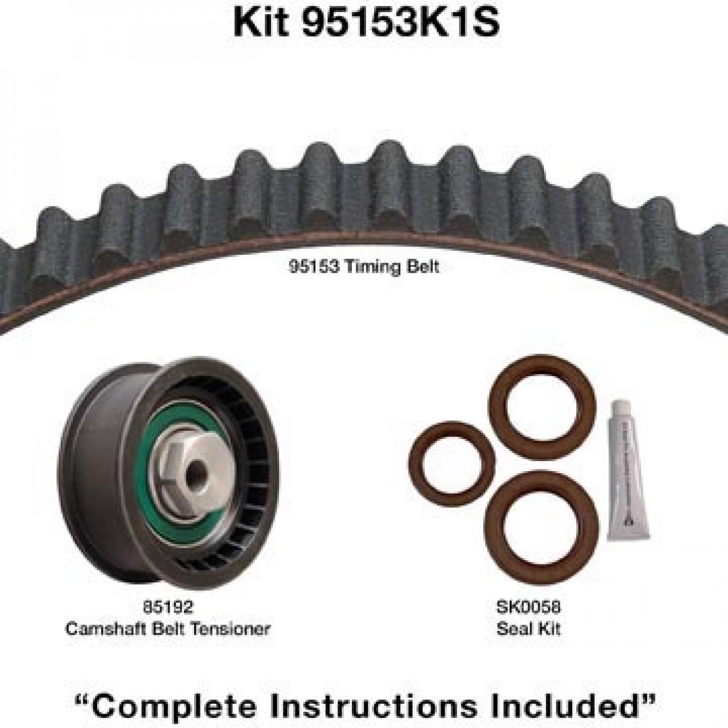 Dayco 95153K1S - Engine Timing Belt Kit Dayco 95153K1S Engine Timing Belt Kit product image 1 of 1