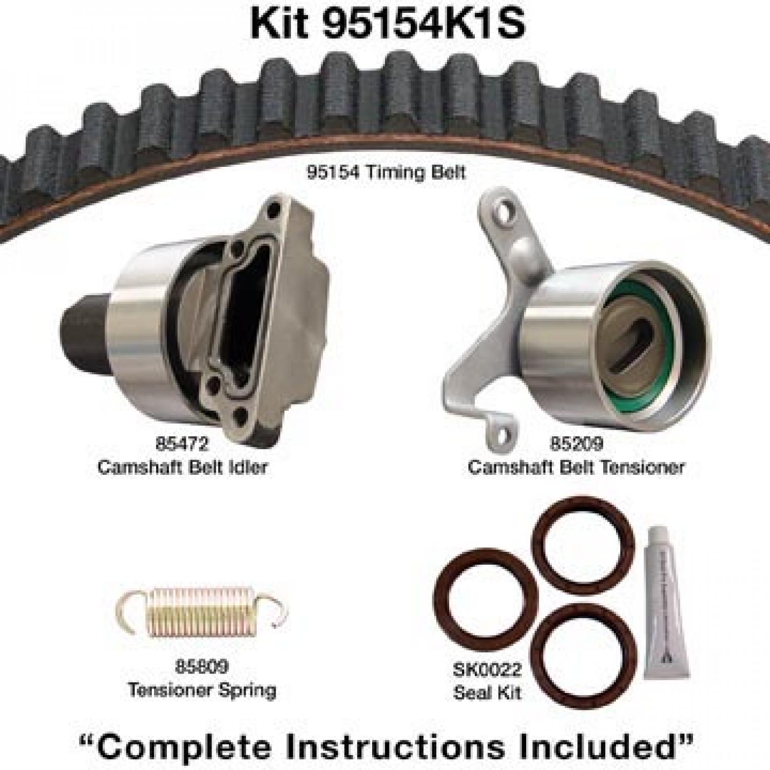 Dayco 95154K1S - Engine Timing Belt Kit Dayco 95154K1S Engine Timing Belt Kit product image 1 of 1