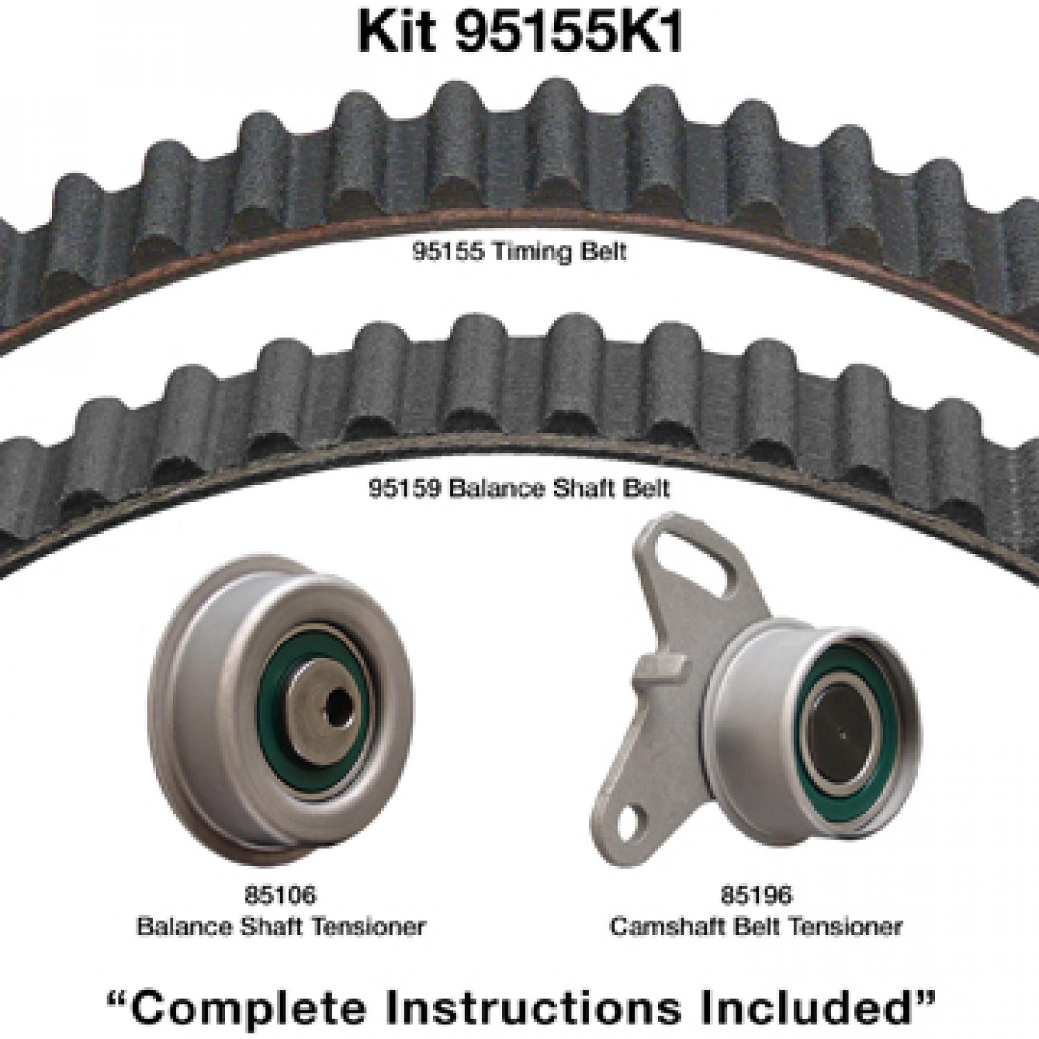 Dayco 95155K1 Engine Timing Belt Component Kit product image 1 of 1