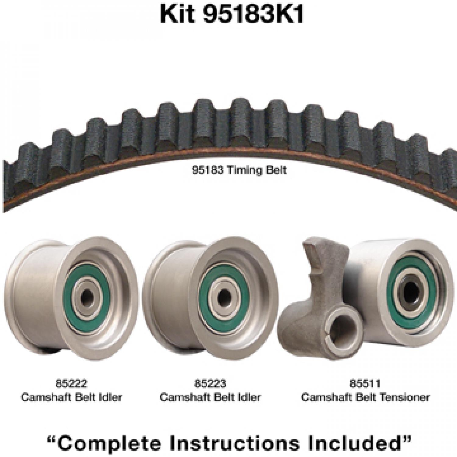 Dayco 95183K1 Engine Timing Belt Component Kit product image 1 of 1