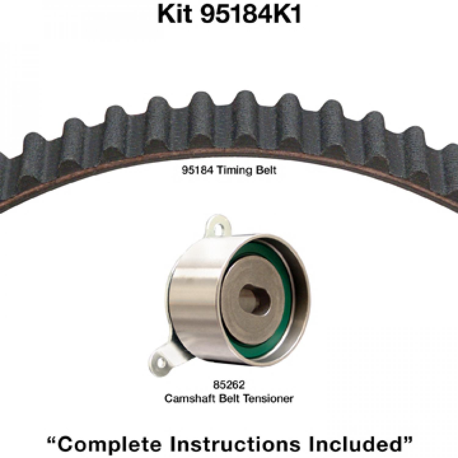Dayco 95184K1 - Engine Timing Belt Kit Dayco 95184K1 Engine Timing Belt Component Kit product image 1 of 1