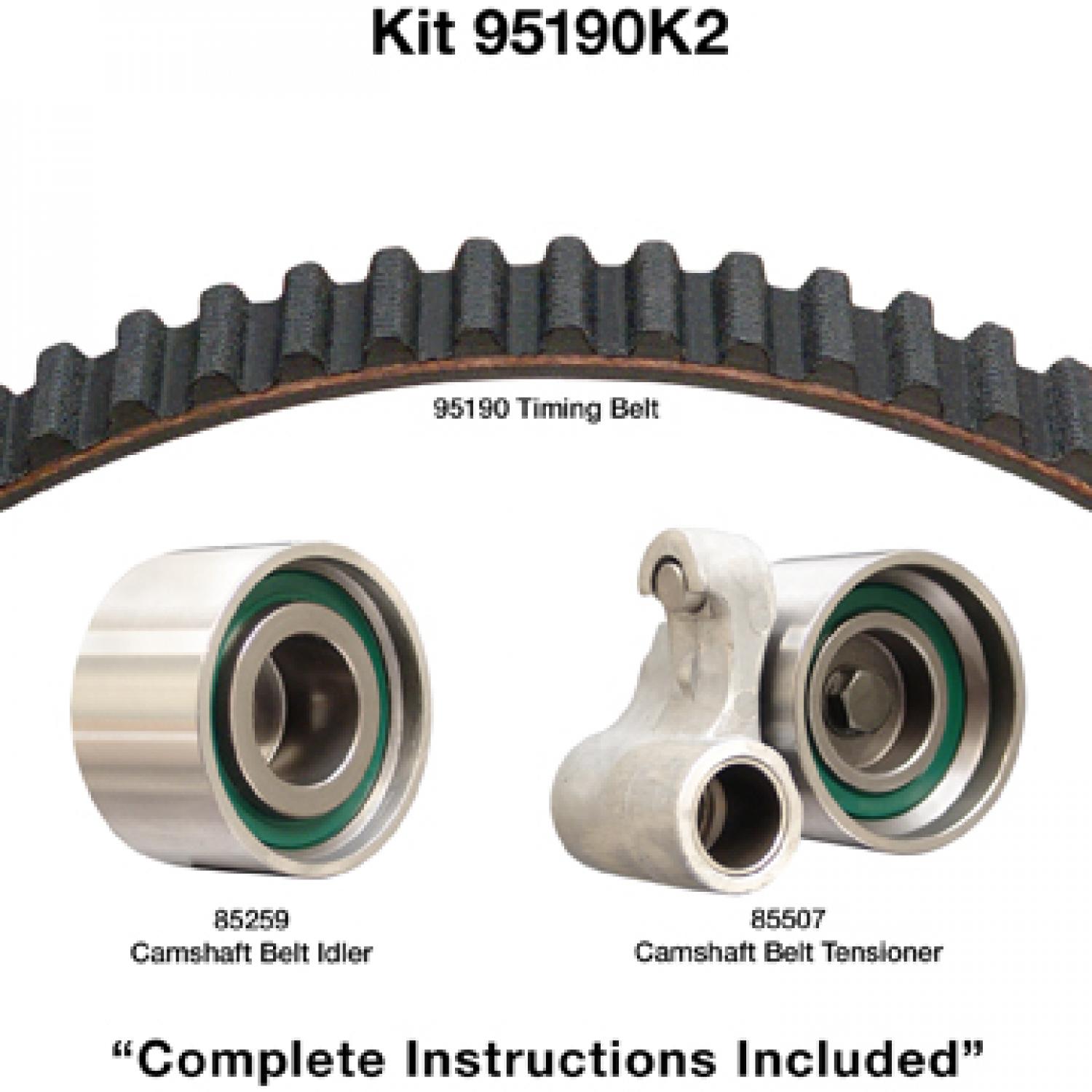 Dayco 95190K2 Engine Timing Belt Component Kit product image 1 of 1