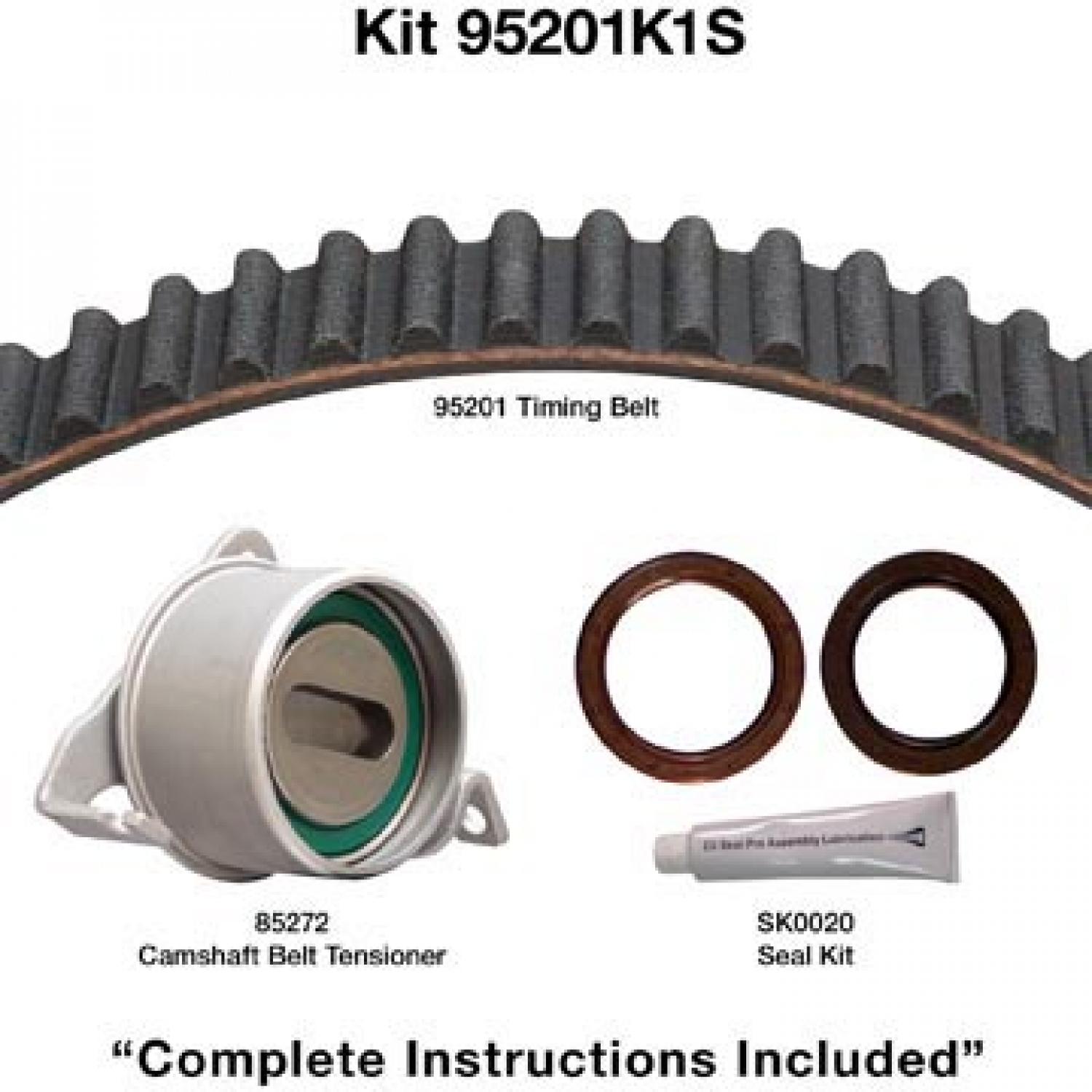Dayco 95201K1S - Engine Timing Belt Kit Dayco 95201K1S Engine Timing Belt Kit product image 1 of 1