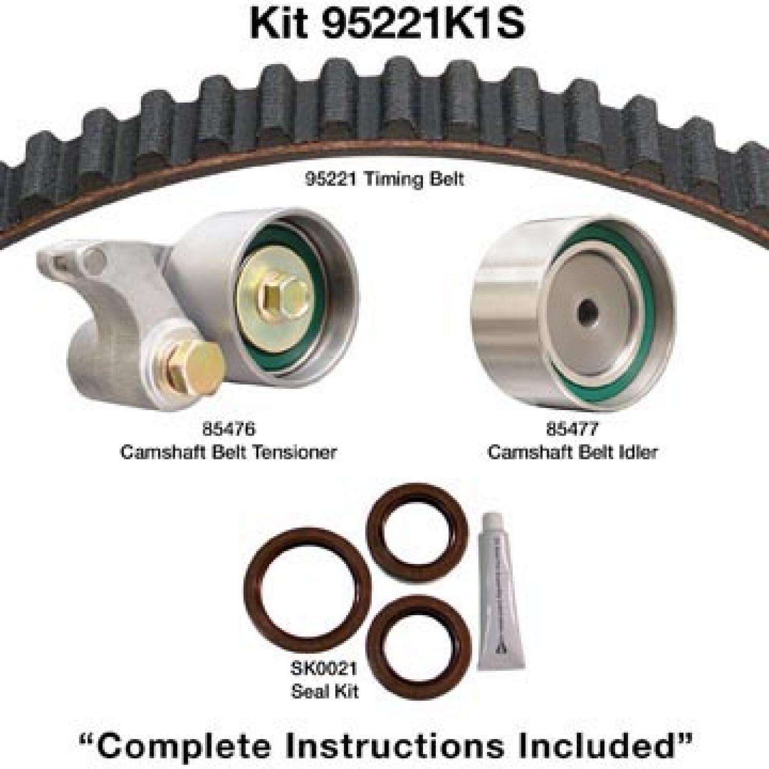 Dayco 95221K1S - Engine Timing Belt Kit Dayco 95221K1S Engine Timing Belt Kit product image 1 of 1