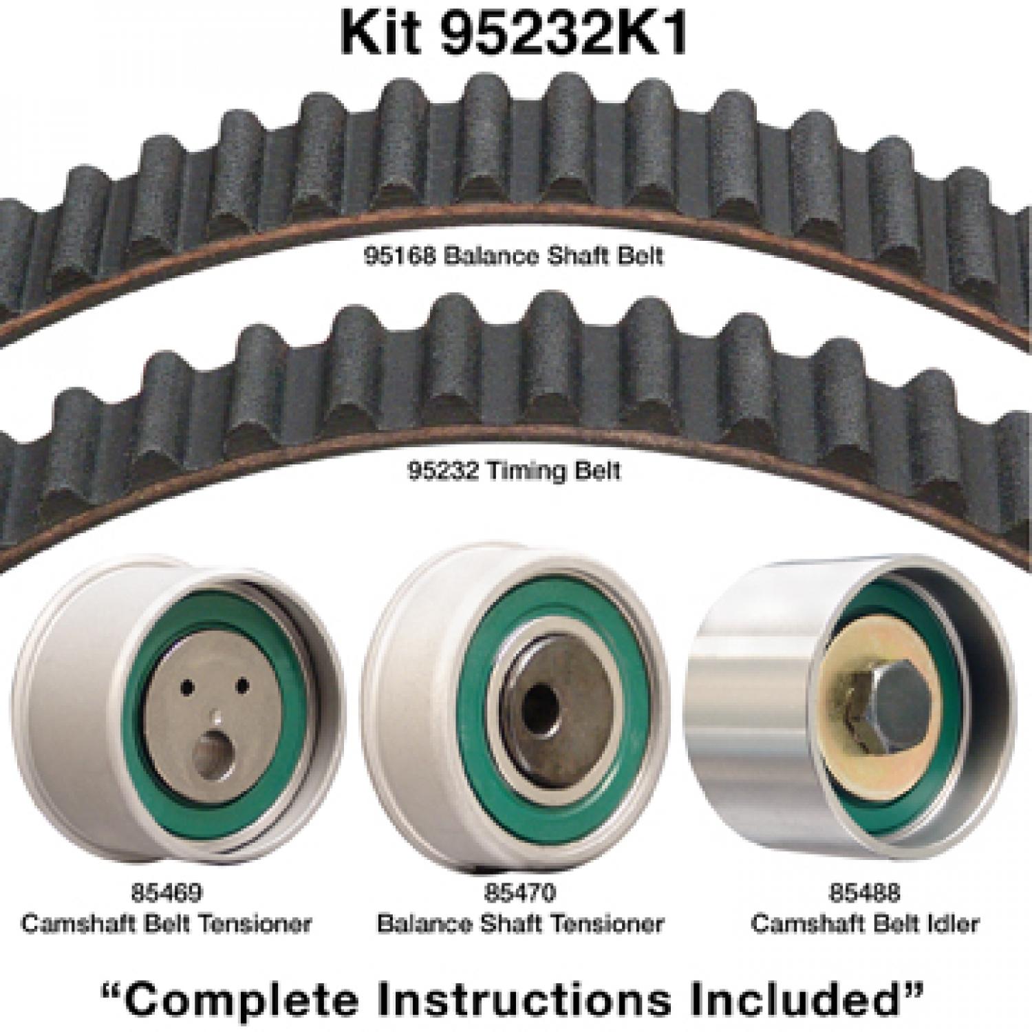 Dayco 95232K1 Engine Timing Belt Component Kit product image 1 of 1