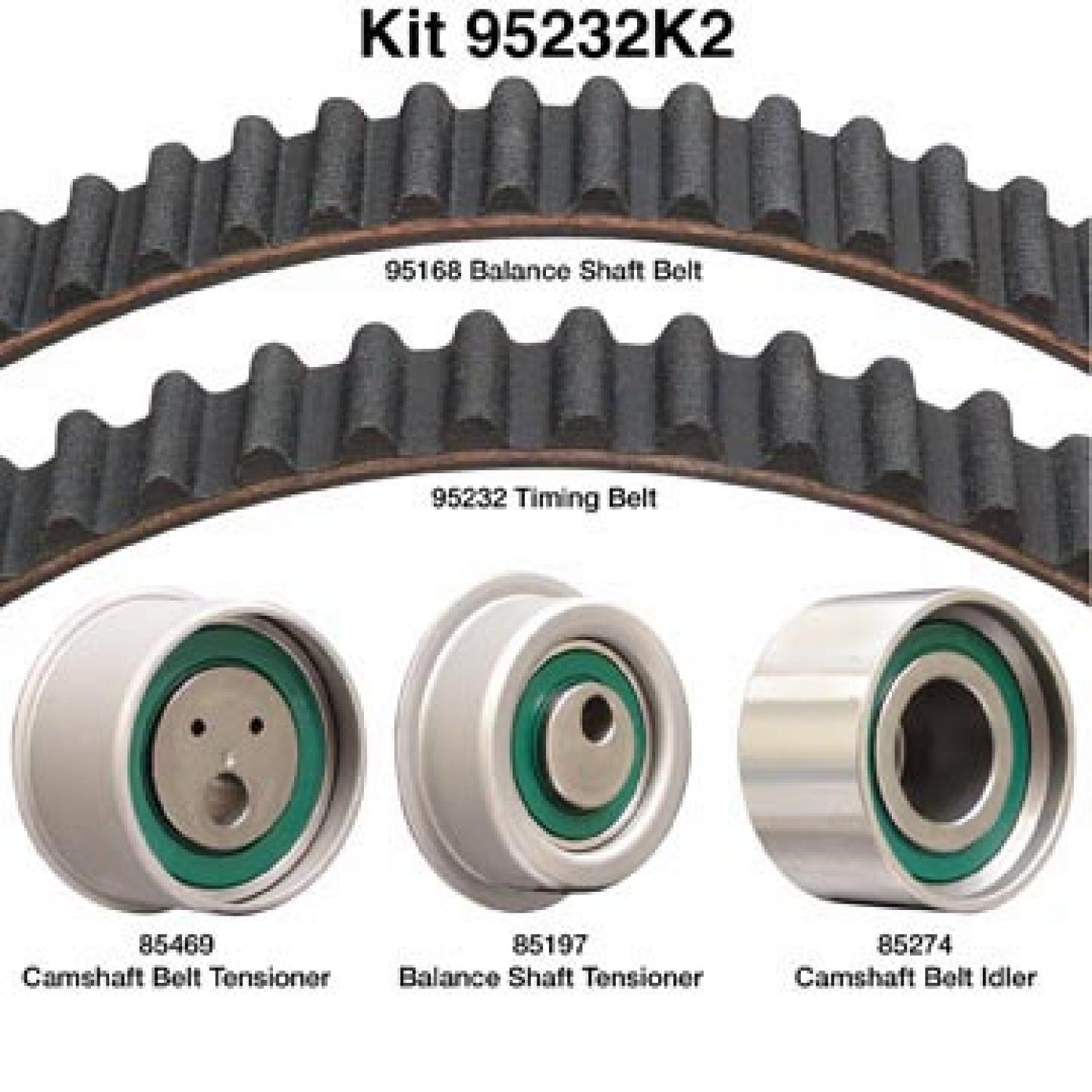 Dayco 95232K2 Engine Timing Belt Component Kit product image 1 of 1