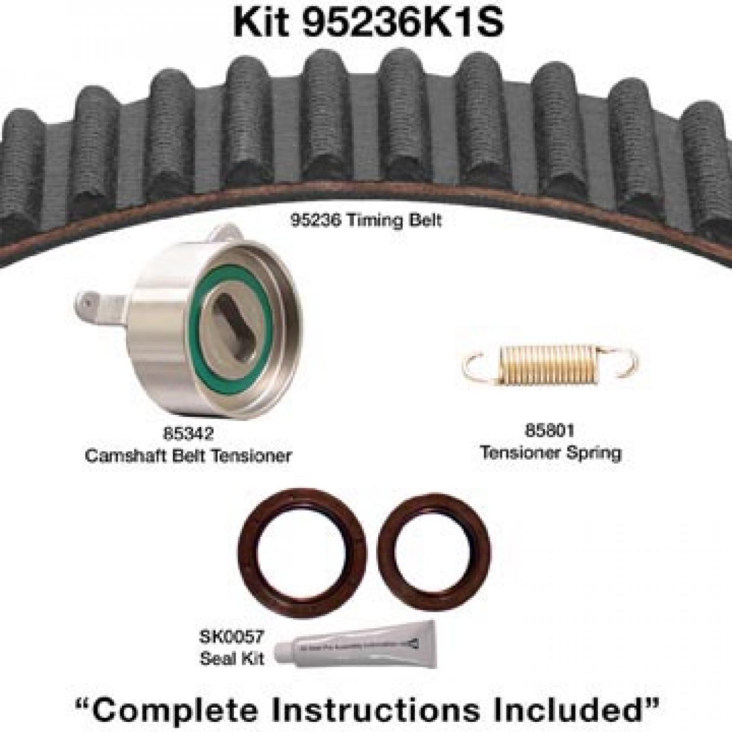 Dayco 95236K1S - Engine Timing Belt Kit Dayco 95236K1S Engine Timing Belt Kit product image 1 of 1